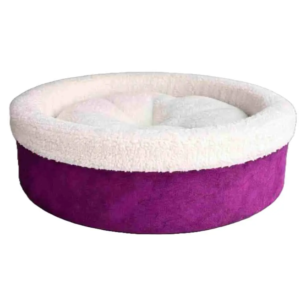Pet Pretty Kedi Köpek Yatağı Comfort Special Simit Yatak Gül Kurusu 46 Cm