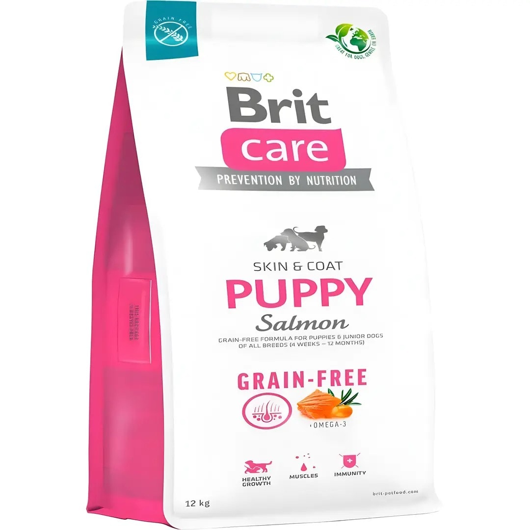 Brit Care Tahılsız Somonlu Yavru Köpek Maması 12 Kg