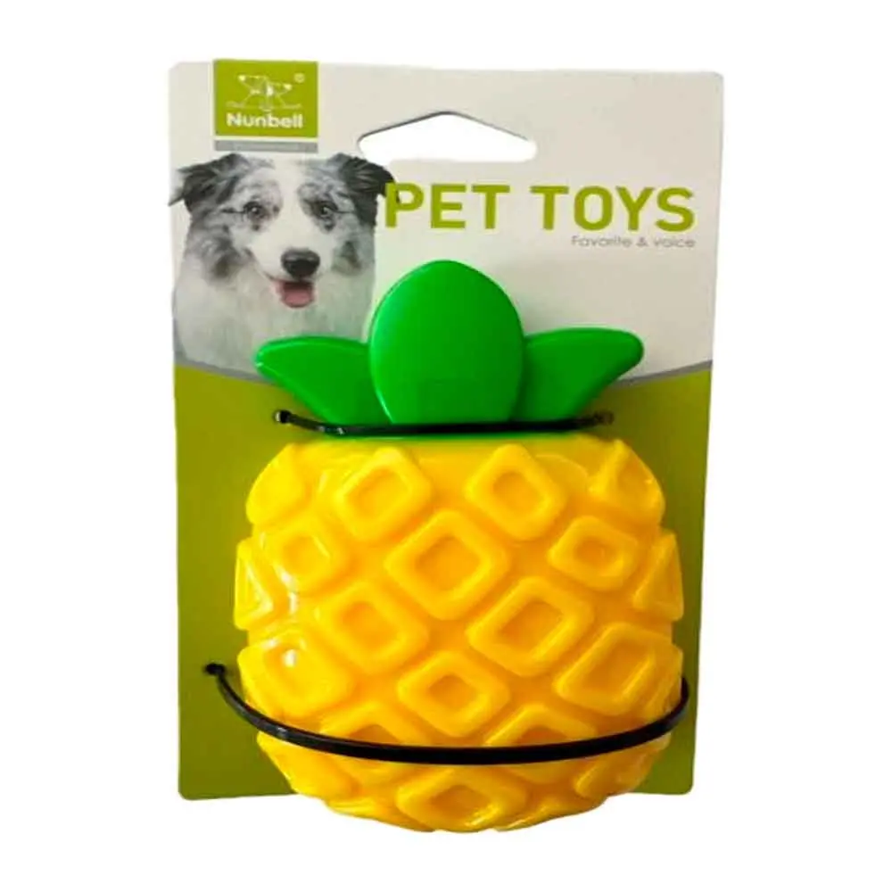 Nunbel Köpek Oyuncağı Plastik Ananas Aromalı