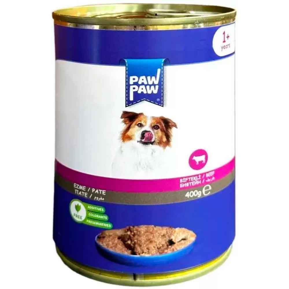 Paw Paw Köpek Konservesi Pate Biftekli 400 Gr