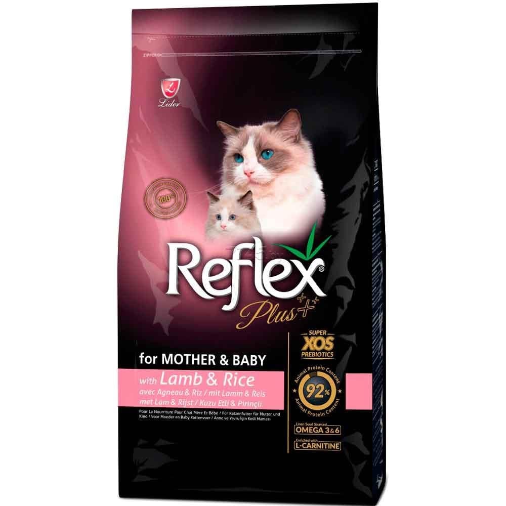 Reflex Plus Mother Baby Kuzulu Yavru Hamile ve Emziren Kedi Maması 15 Kg
