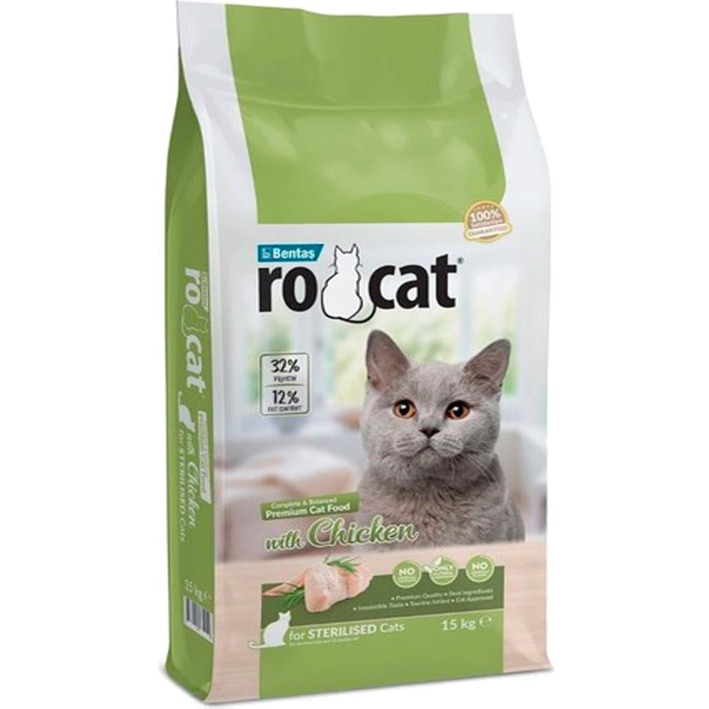 Ro Cat Sterilised Kedi Maması Tavuklu 15 Kg
