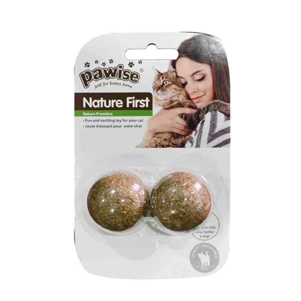 Pawise 2'li Catnip Topu Kedi Oyuncağı 3,5 cm