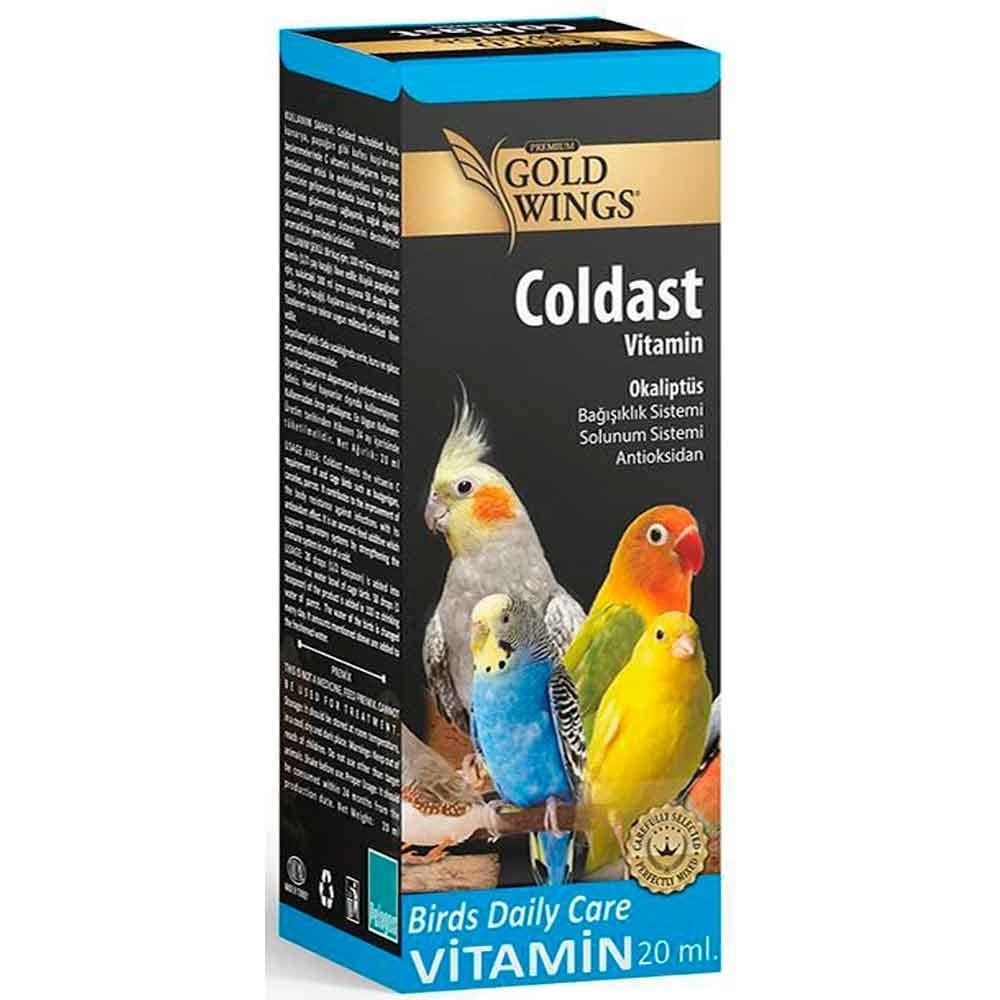 Gold Wings Premium Coldast (Solunum Sistemi Antioksidan) 20cc