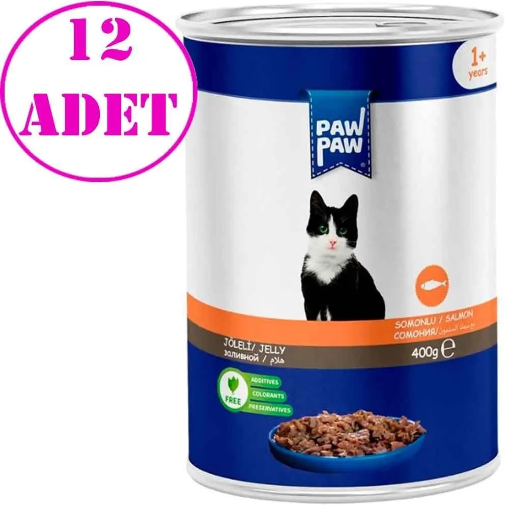Pawpaw Kedi Konservesi Somonlu 400 Gr 12 AD