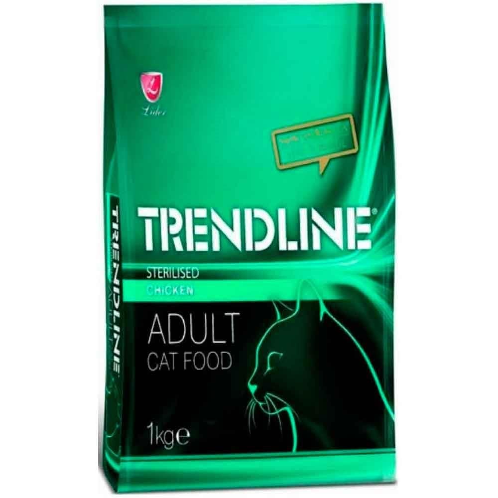 Trendline Kısırlaştırılmış Tavuklu Kedi Maması 1 Kg