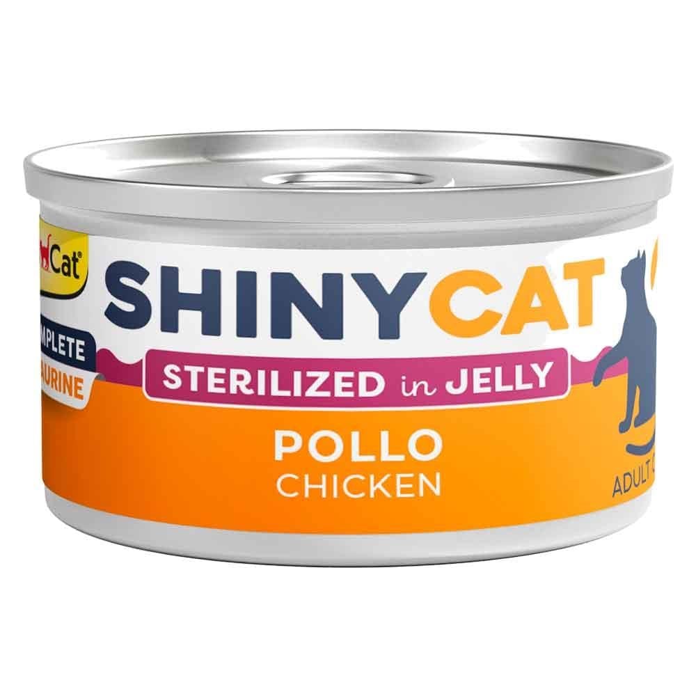 Gimcat Shinycat Kısır Kedi Konservesi Tavuklu 70 Gr