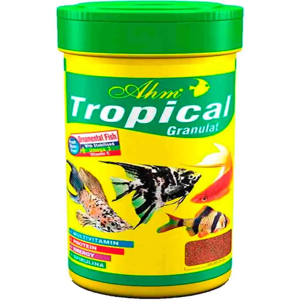 Ahm Tropical Granulat Balık Yemi 1000 ml