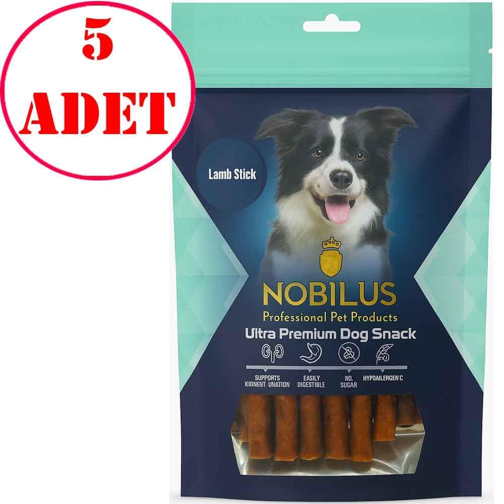 Nobilus Köpek Ödül Maması Kuzu Etli Çubuk 80 Gr 5 AD