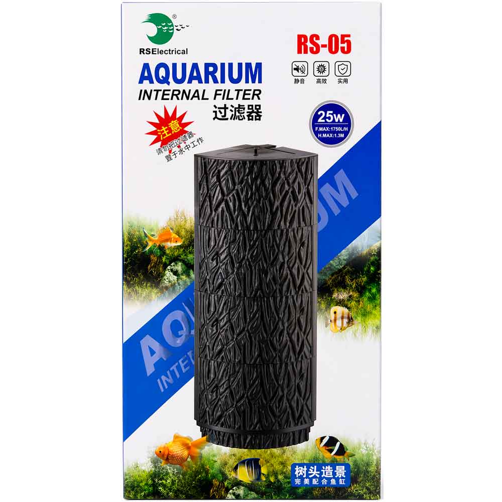 RS 05 Akvaryum Köşe İç Filtre 1750 L/H 25 W