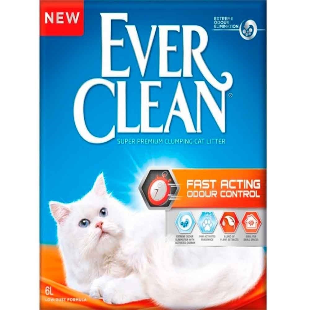Ever Clean Fast Acting Hızlı Koku Emen Kedi Kumu 6 Lt