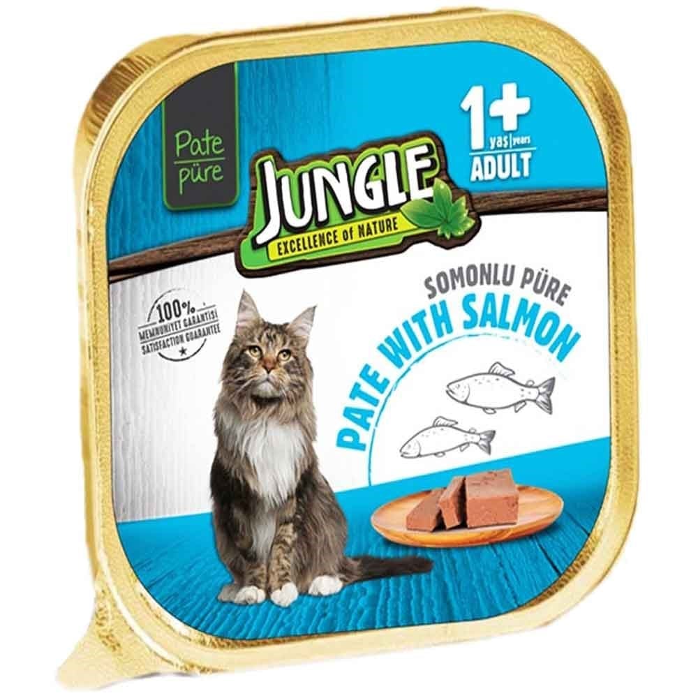 Jungle Kedi Yaş Mama Balıklı Ezme 100 Gr
