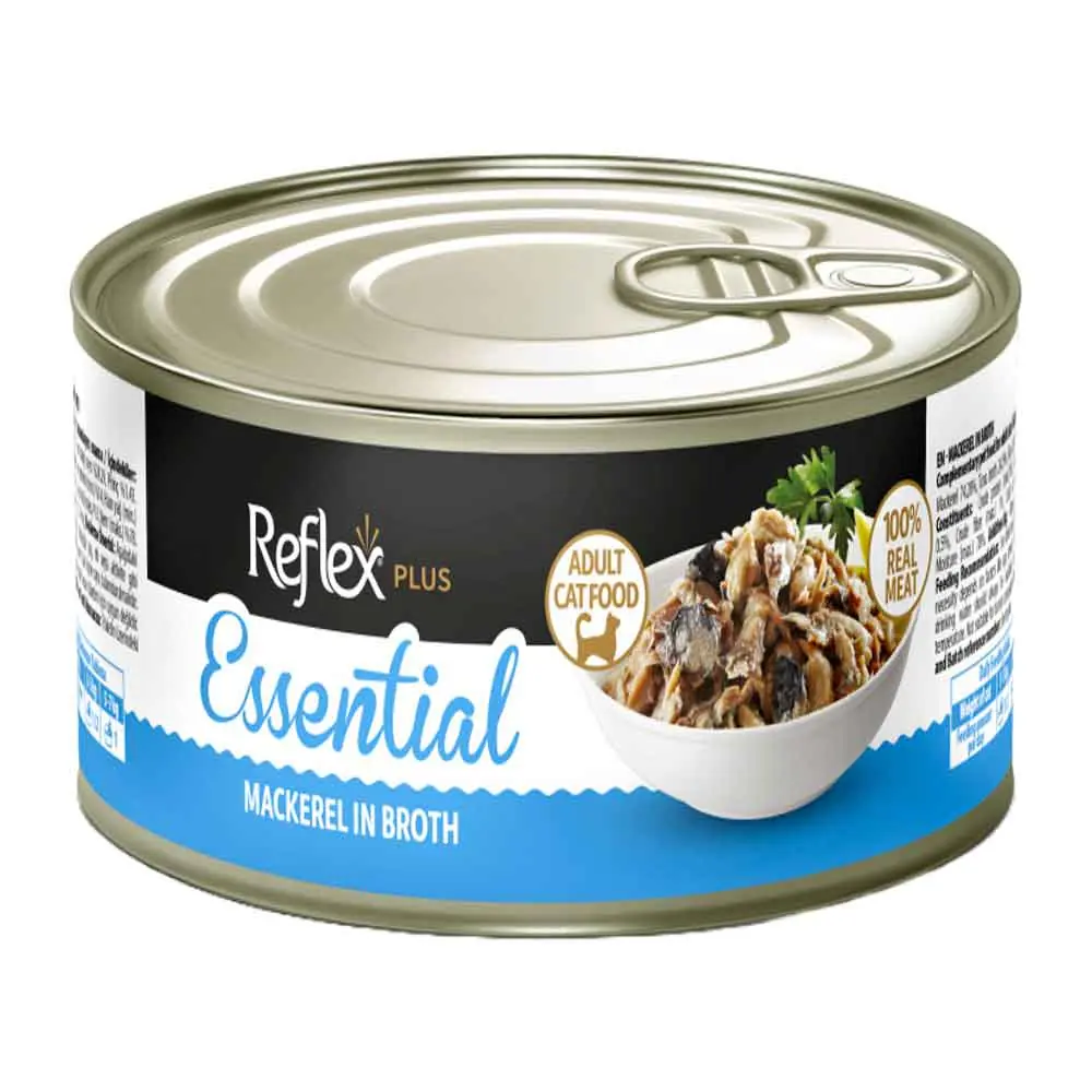 Reflex Plus Essential Uskumrulu Yetişkin Kedi Konservesi 70 Gr