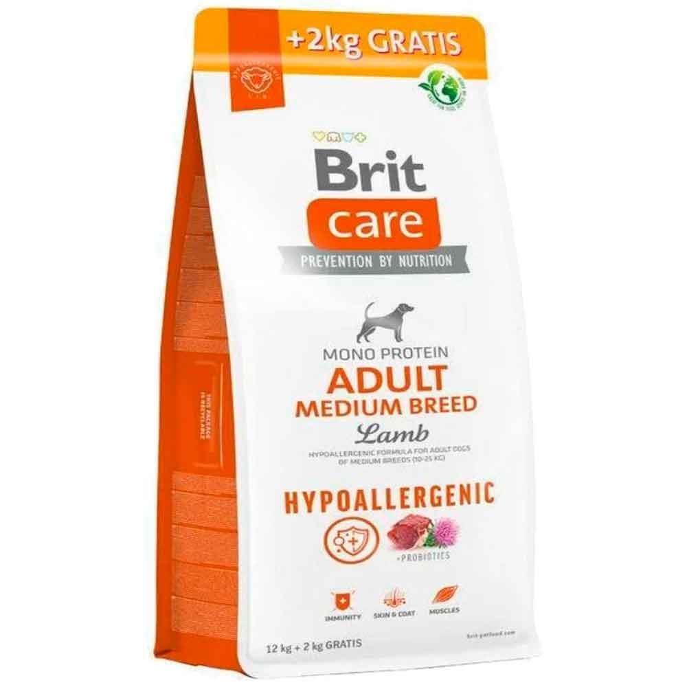 Brit Care Kuzulu Orta Irk Köpek Maması 12+2 Kg