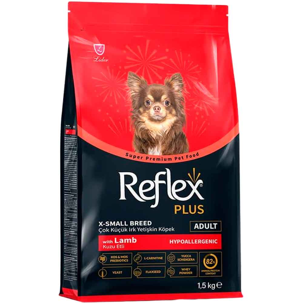 Reflex Plus Hipoalerjenik Kuzulu Küçük Irk Köpek Maması 1,5 Kg