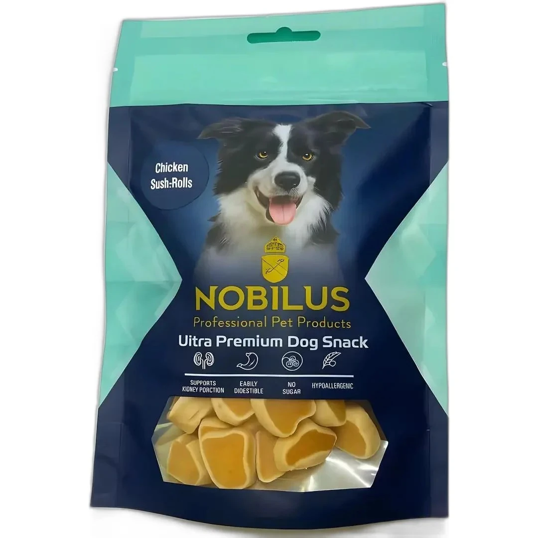 Nobilus Köpek Ödül Maması Tavuklu Sushi 80 Gr