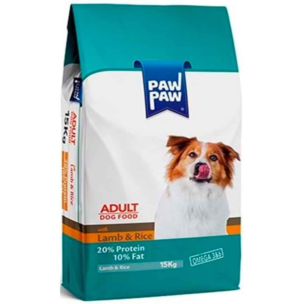 Paw Paw Kuzu Etli Köpek Maması 15 Kg