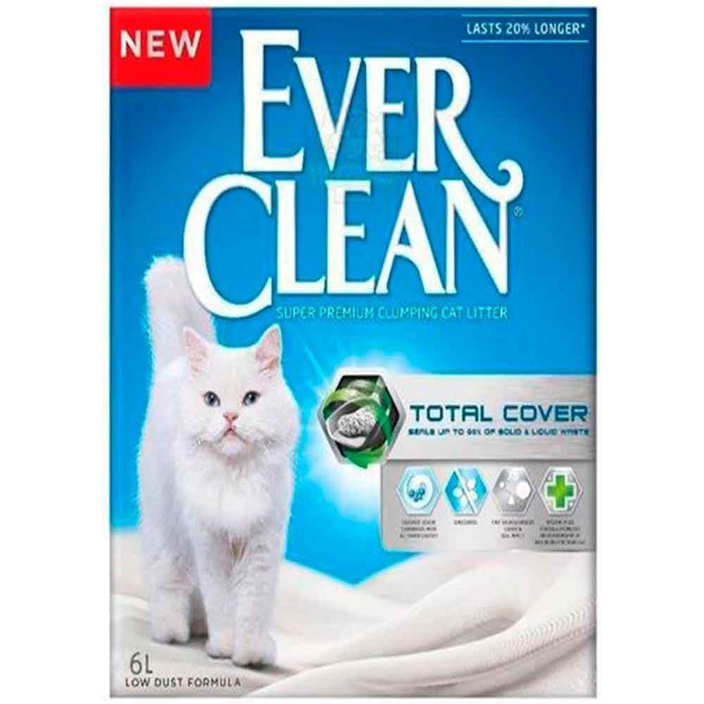 Ever Clean Total Cover Koku Önleyici Topaklanan Kedi Kumu 6 LT