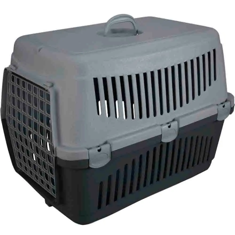 Amazon Kedi Köpek Taşıma Kabı Gri L