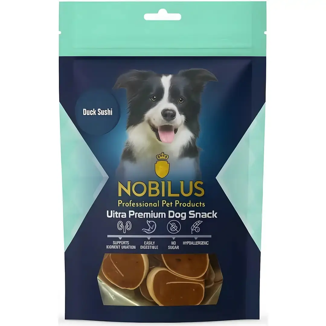 Nobilus Köpek Ödül Maması Ördekli Suşi 80 Gr