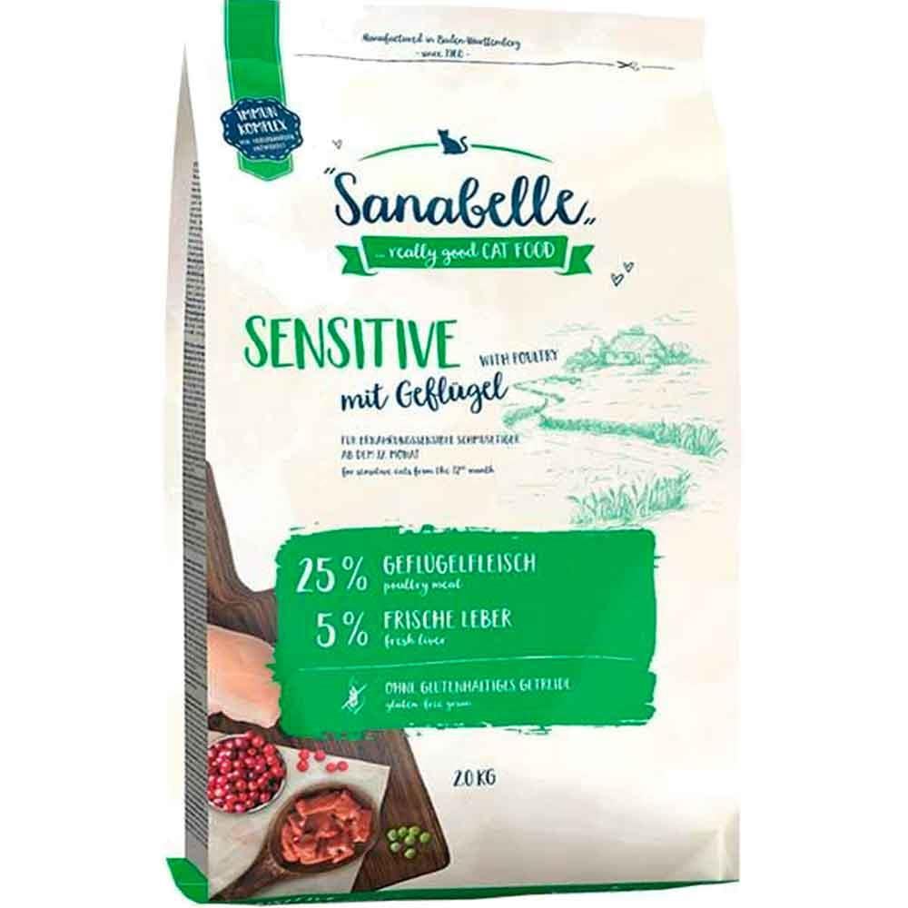 Sanabelle Sensitive With Fresh Poultry Kedi Maması 2 kg