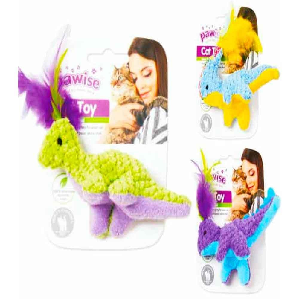 Pawise Meow Meow Lıfe-Dınosaur Kumaş Kedi Oyuncağı