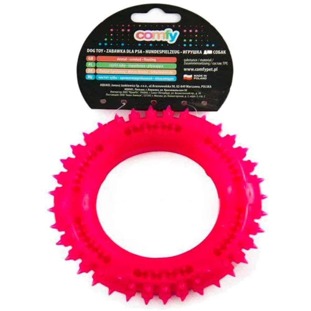 AQUAEL Comfy Toy Köpek Oyuncağı RING MINT 13 Cm Pembe
