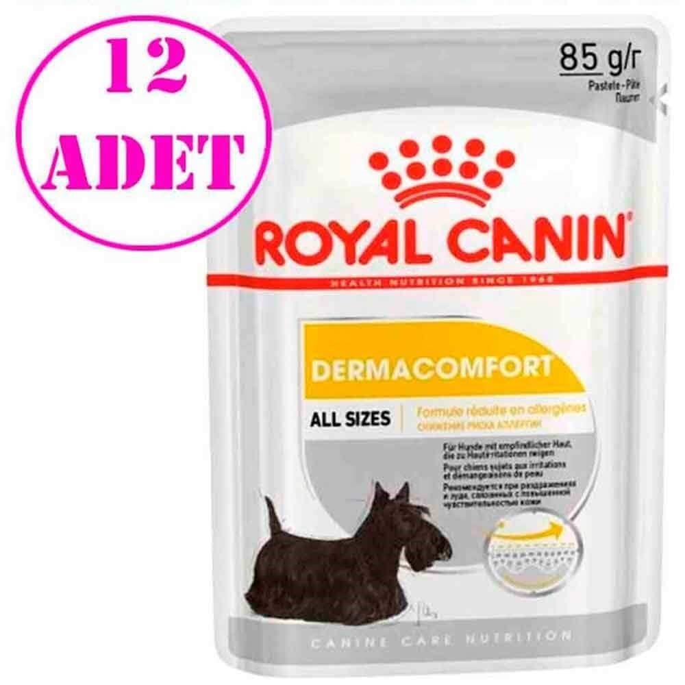 Royal Canin Dermacomfort Köpek Konservesi 85 gr 12 Ad