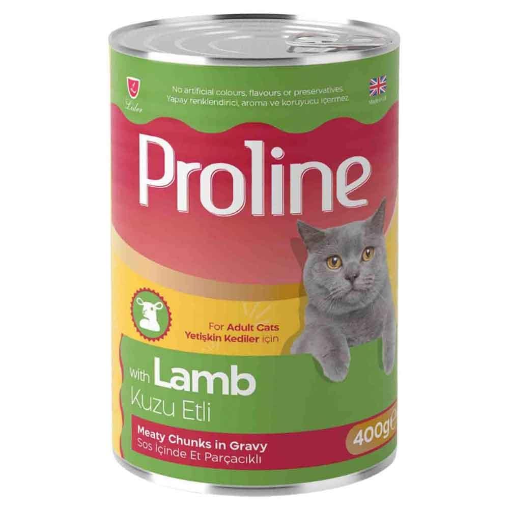 Proline Kedi Konserve Maması Kuzu Etli 400 Gr