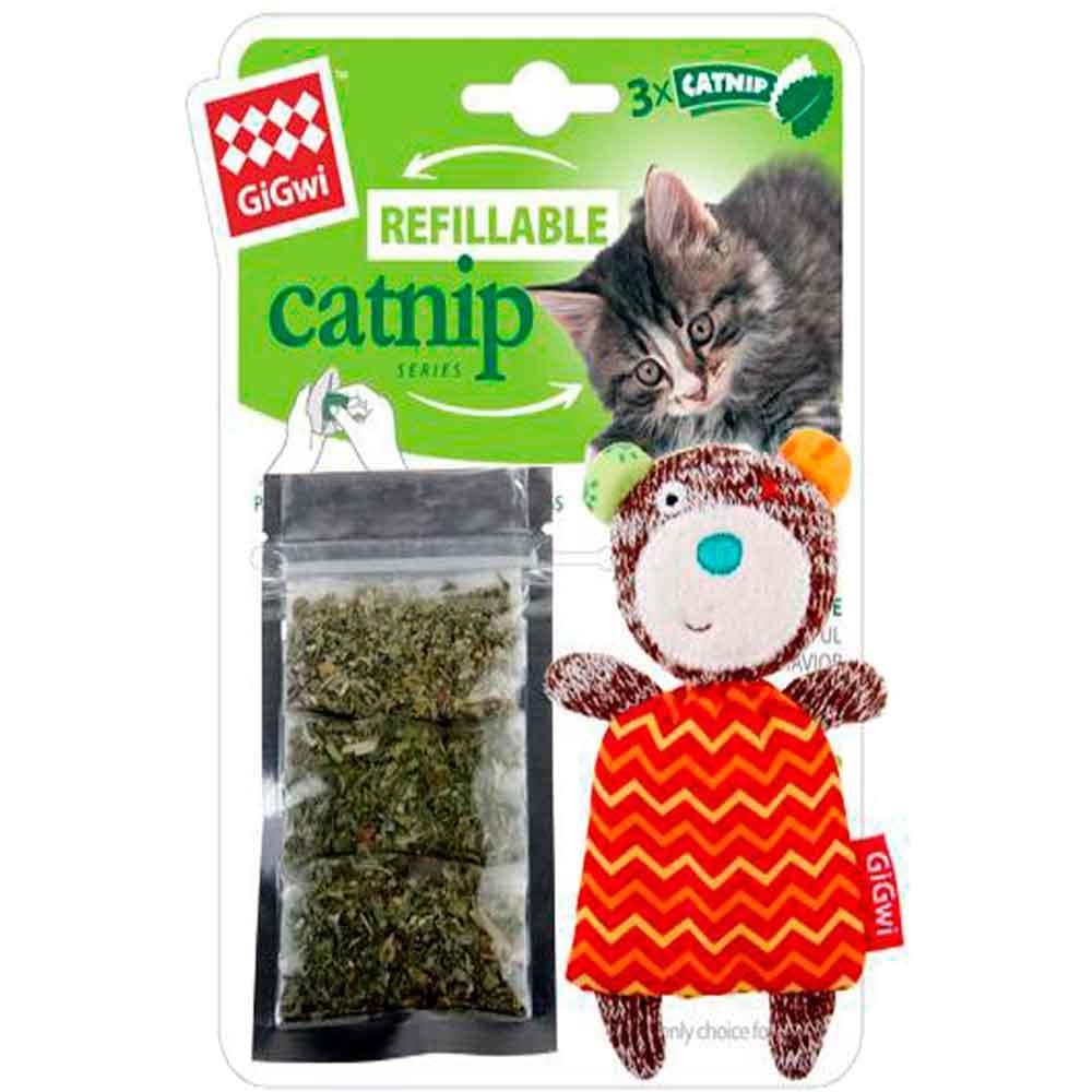 Gigwi Kedi Oyuncağı Catnipli Ayı 7057