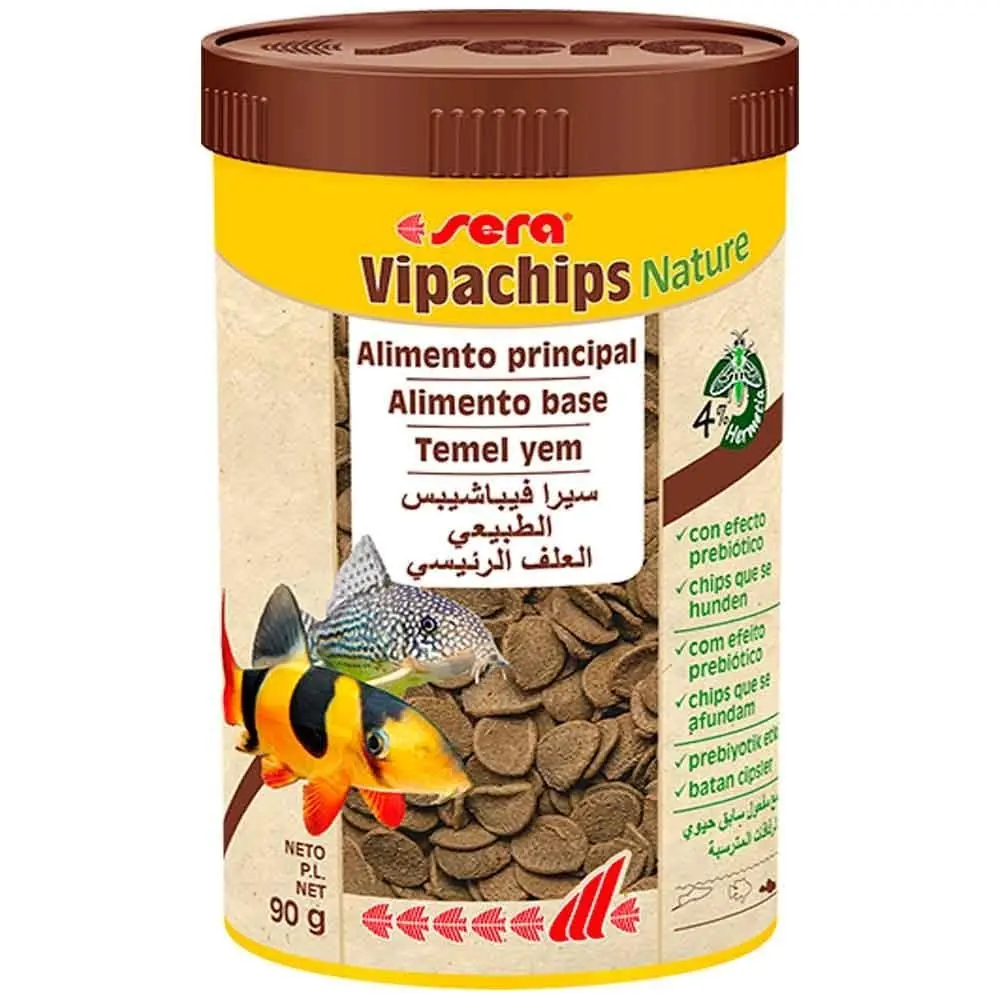 Sera Vipachips Nature Tablet 250 ML