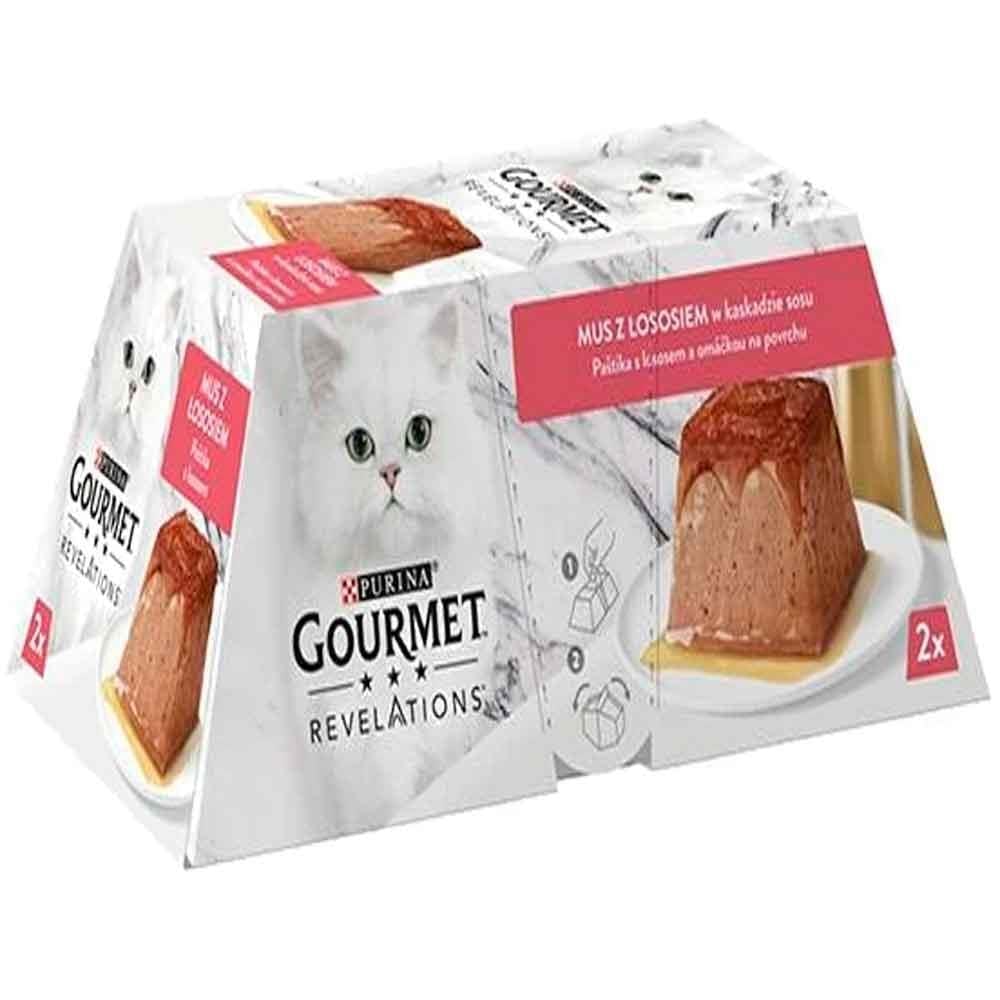 Gourmet Revelations Somon Balıklı Kedi Konservesi 2x57 Gr