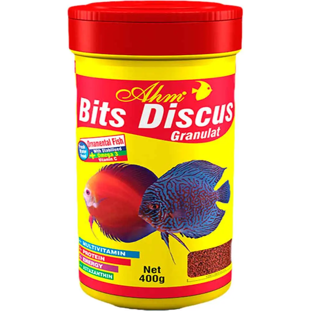 AHM Discus Bits Granulat Balık Yemi 1000 Ml