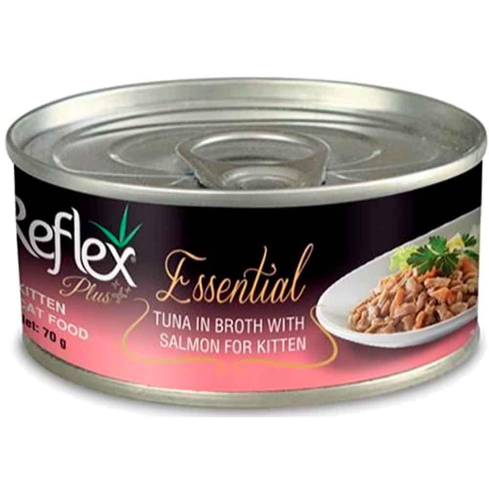 Reflex Plus Essential Kitten Somonlu Yavru Kedi Konservesi 70 Gr