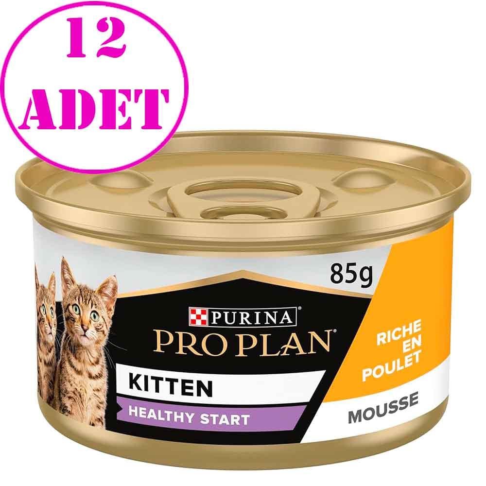 Pro plan Junior Tavuklu Yavru Kedi Konservesi 85 Gr 12 AD