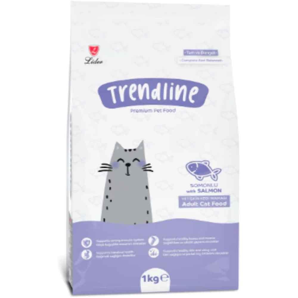 Trendline Somonlu Yetişkin Kedi Maması 1 Kg