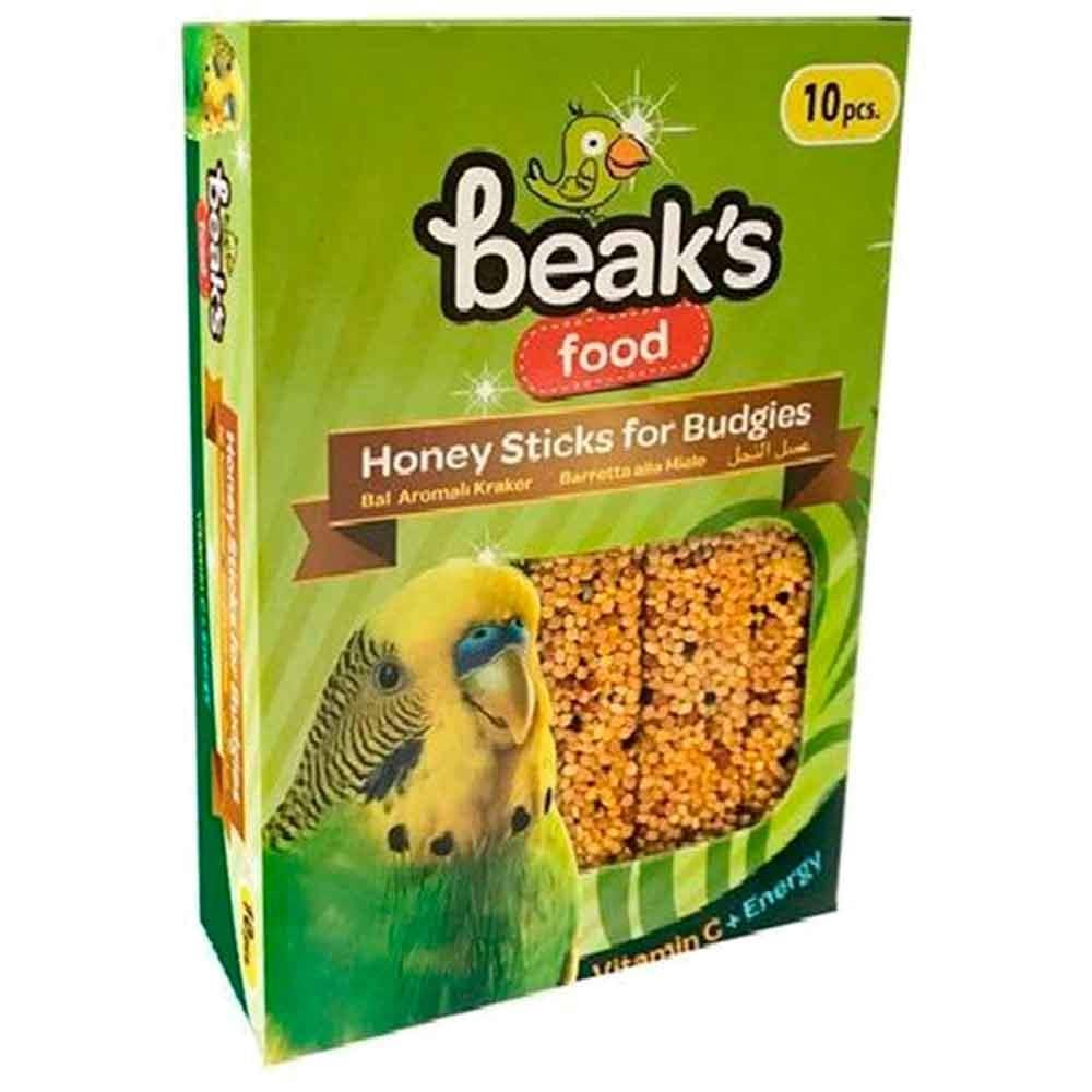Beaks Ballı Muhabbet Kuşu Krakeri 10 Lu