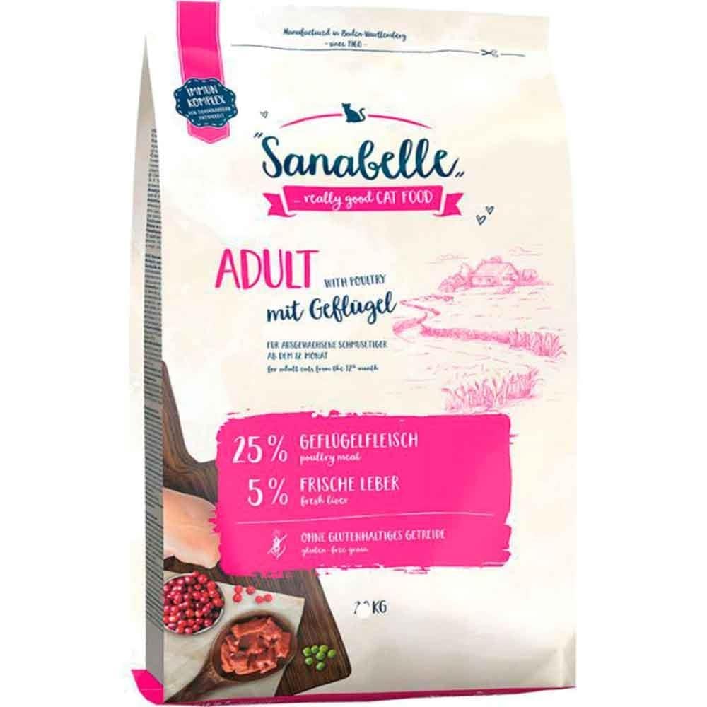 Sanabelle Geflügel Kümes Hayvanlı Kedi Maması 10 Kg