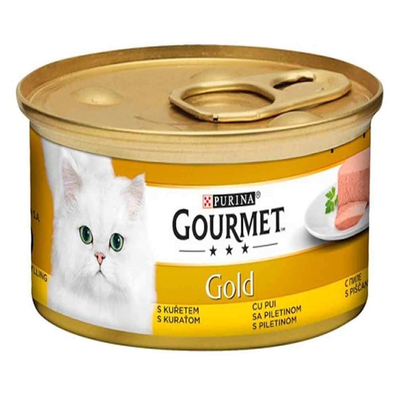 Proplan Gourmet Kıyılmış Tavuklu Kedi Konservesi 85 Gr