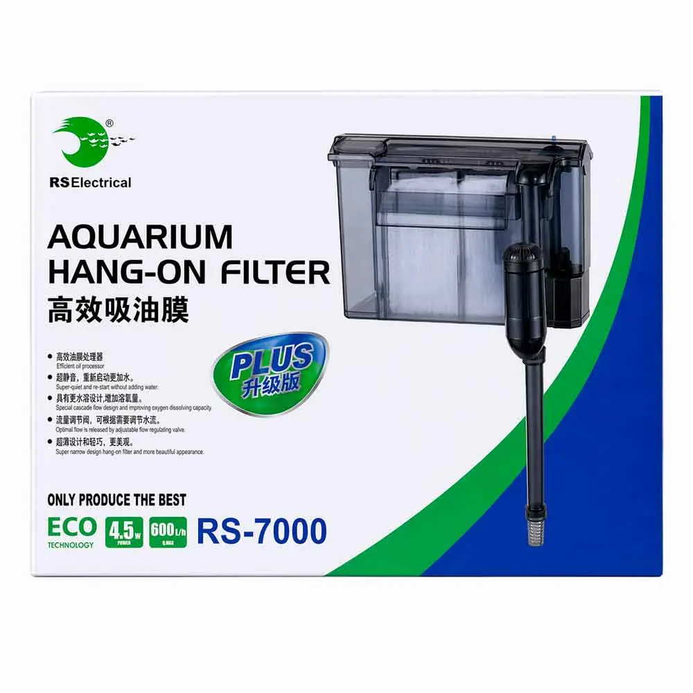 RS 7000 Plus Akvaryum Şelale Filtre 600 L/H 4.5 W