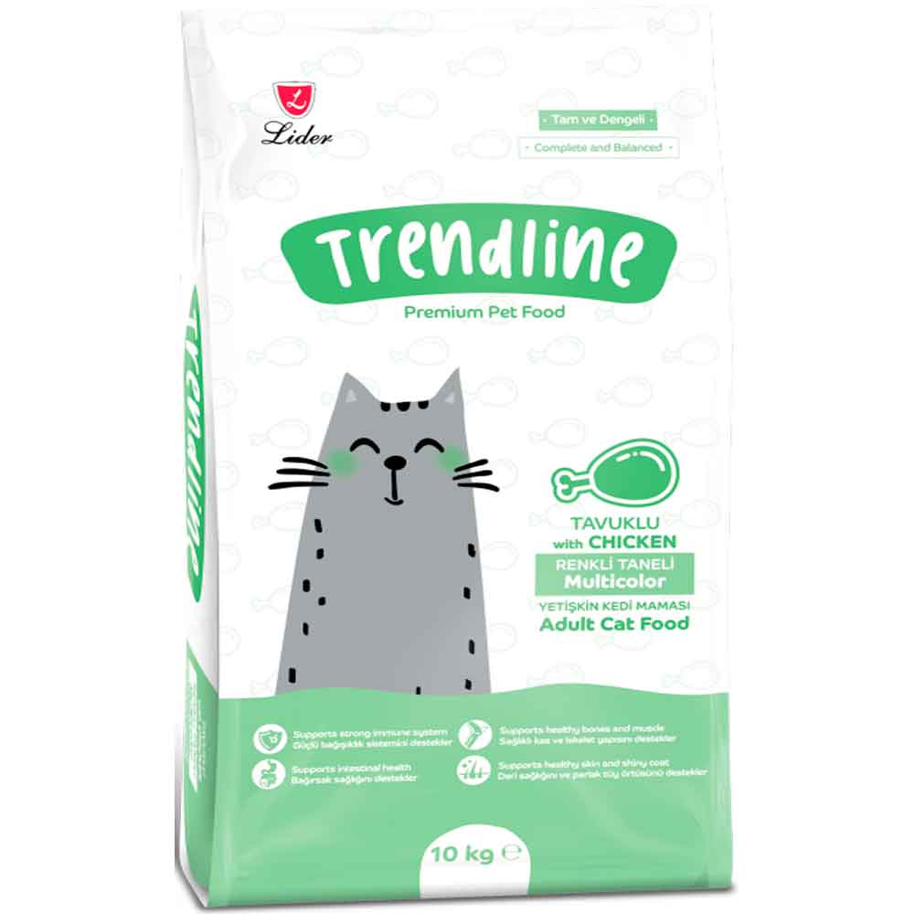 Trendline Gourmet Tavuklu Kedi Maması 10 Kg