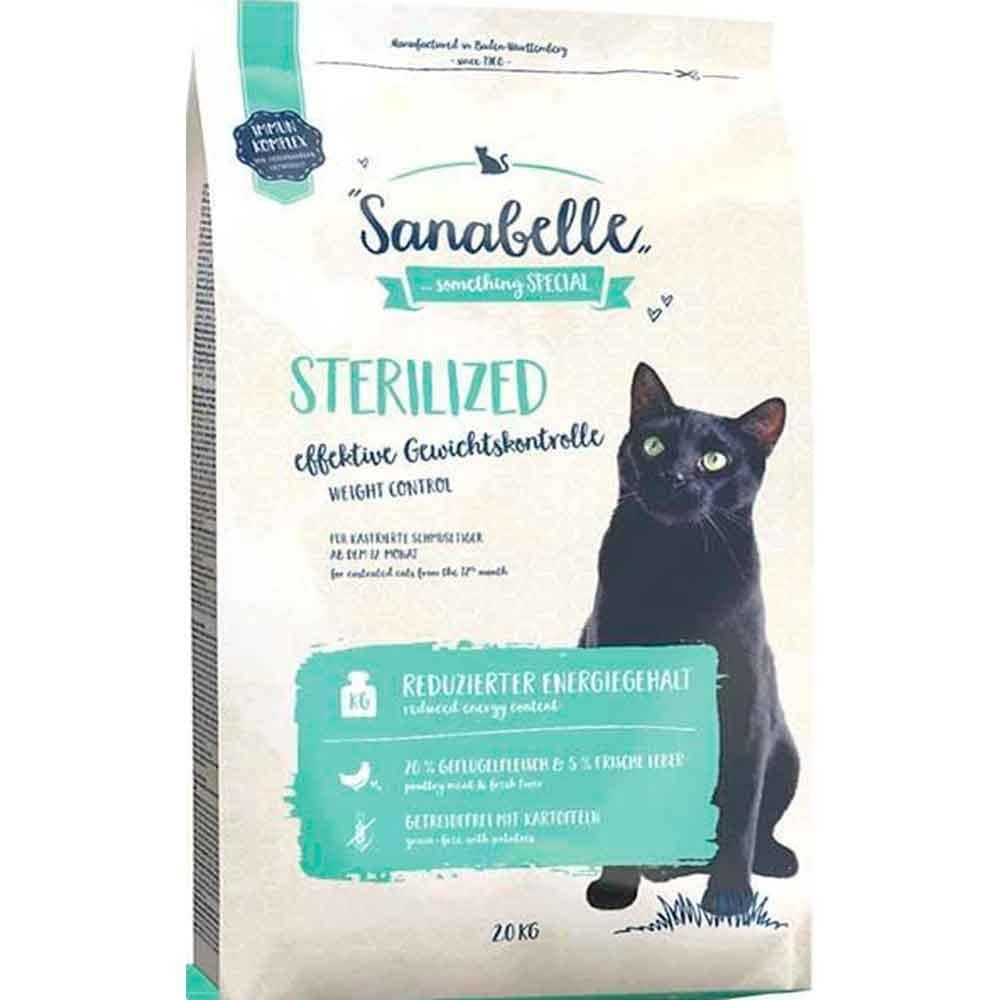 Sanabelle Sterilised Tahılsız Kısırlaştırılmış Kedi Maması 2 Kg