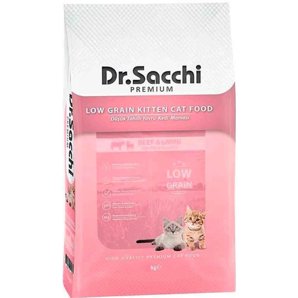 Dr. Sacchi Yavru Kedi Maması Düşük Tahıllı 1 Kg