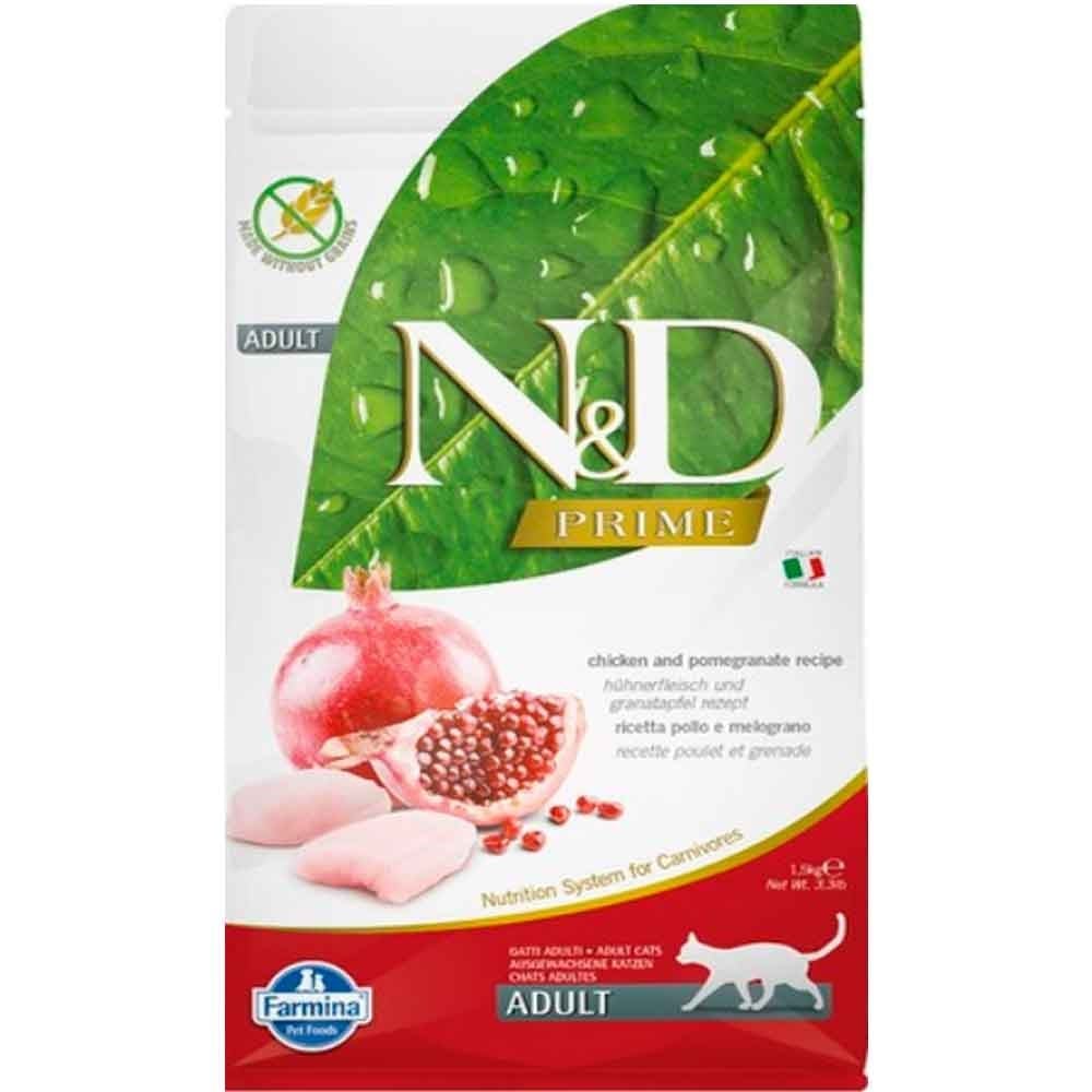 ND Tavuklu Narlı Tahılsız Kedi Maması 1,5 Kg