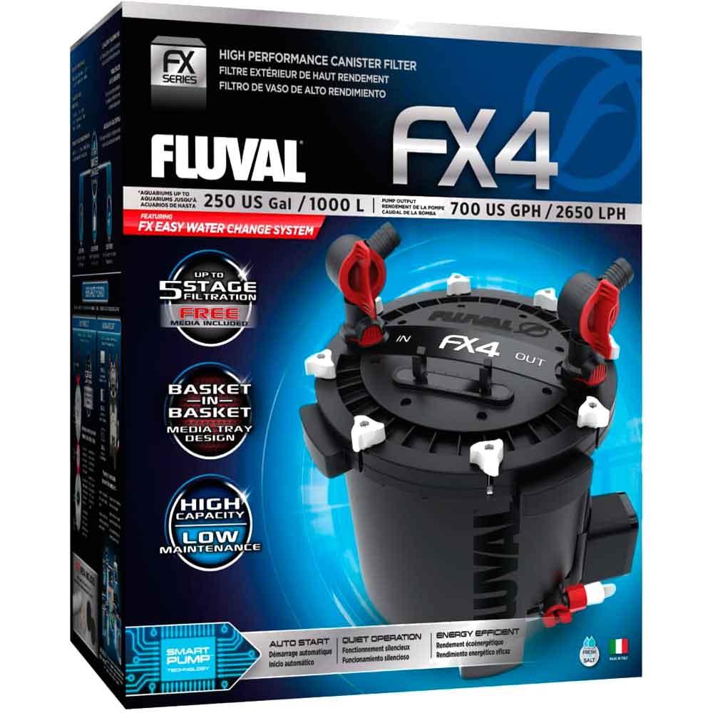 Fluval FX4 Akvaryum Dış Filtre 2600 L/H
