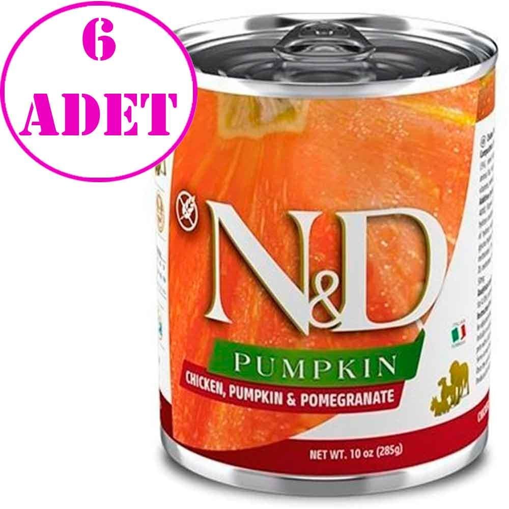ND Pumpkin Puppy Tavuklu Köpek Konservesi 285 Gr 6 AD