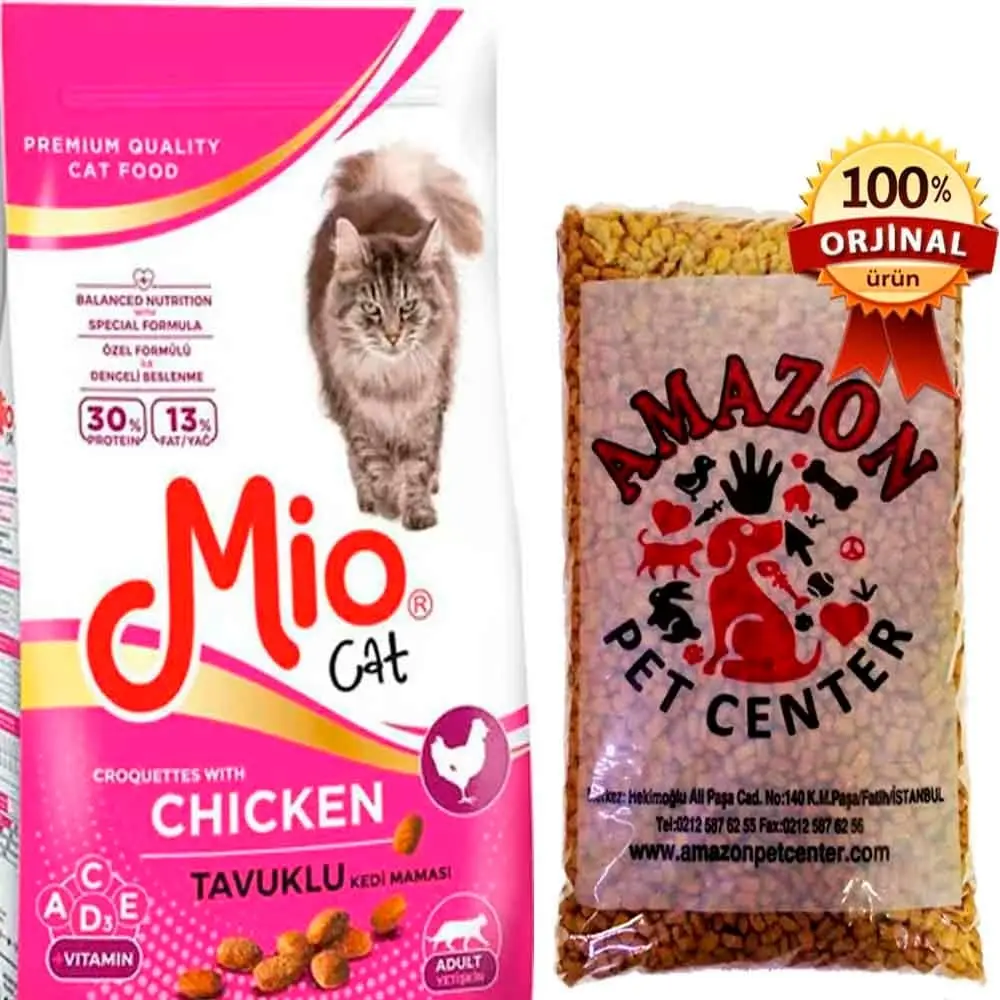 Mio Tavuklu Yetişkin Kedi Maması Açık 1 Kg