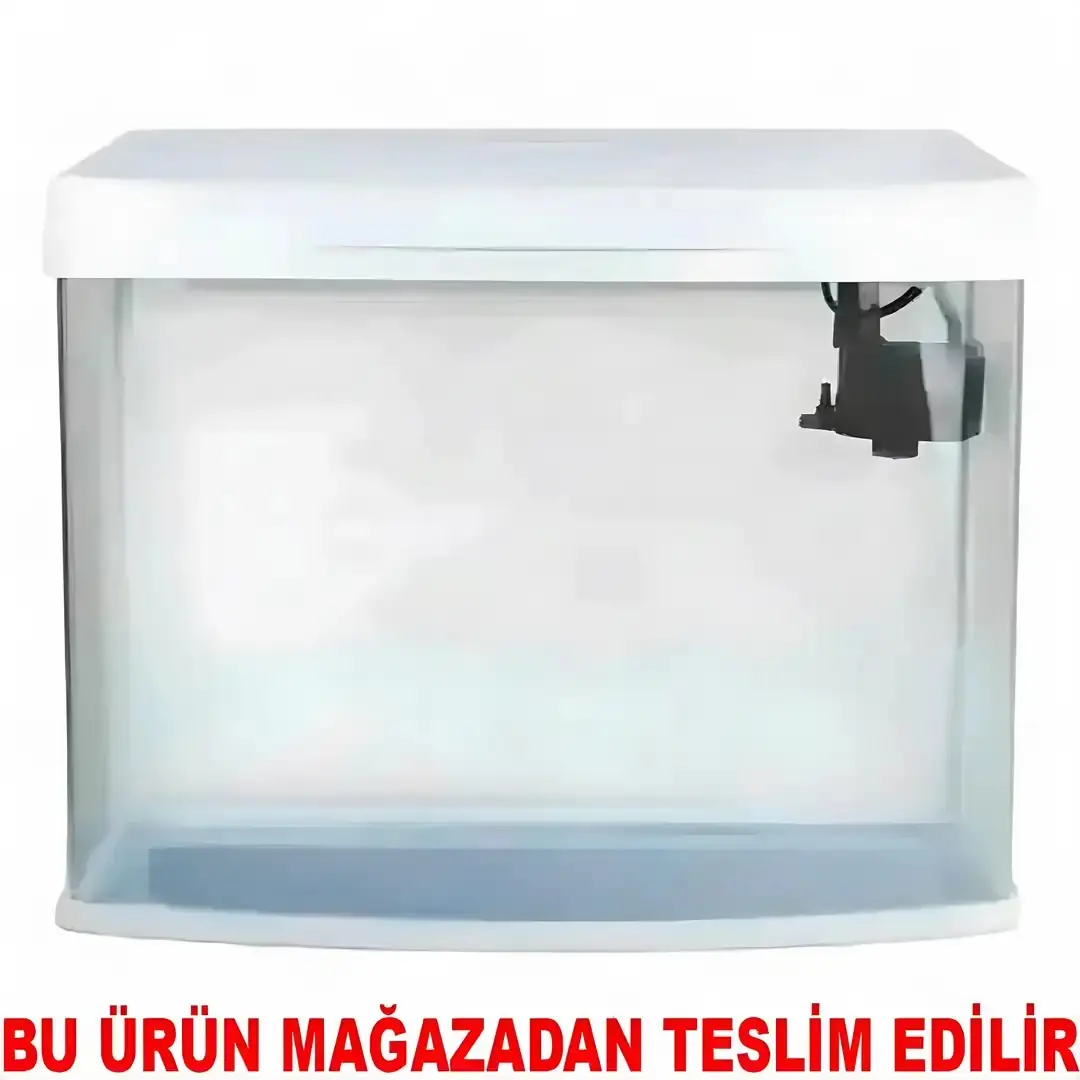 RS 480A Ledli Set Akvaryum Beyaz 48x24x43 Cm