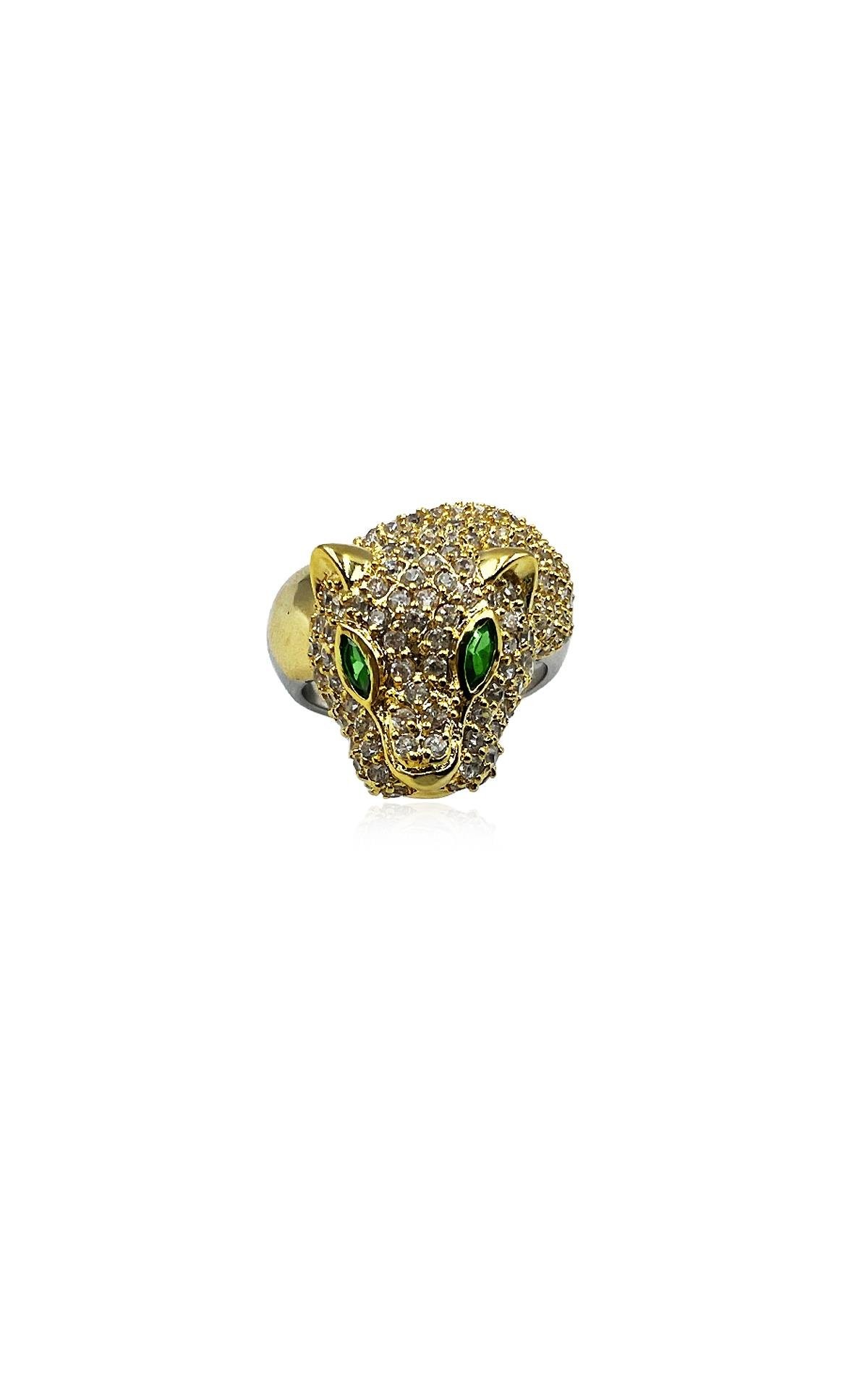 Cako Gold Zirkon Taşlı Yüzük
