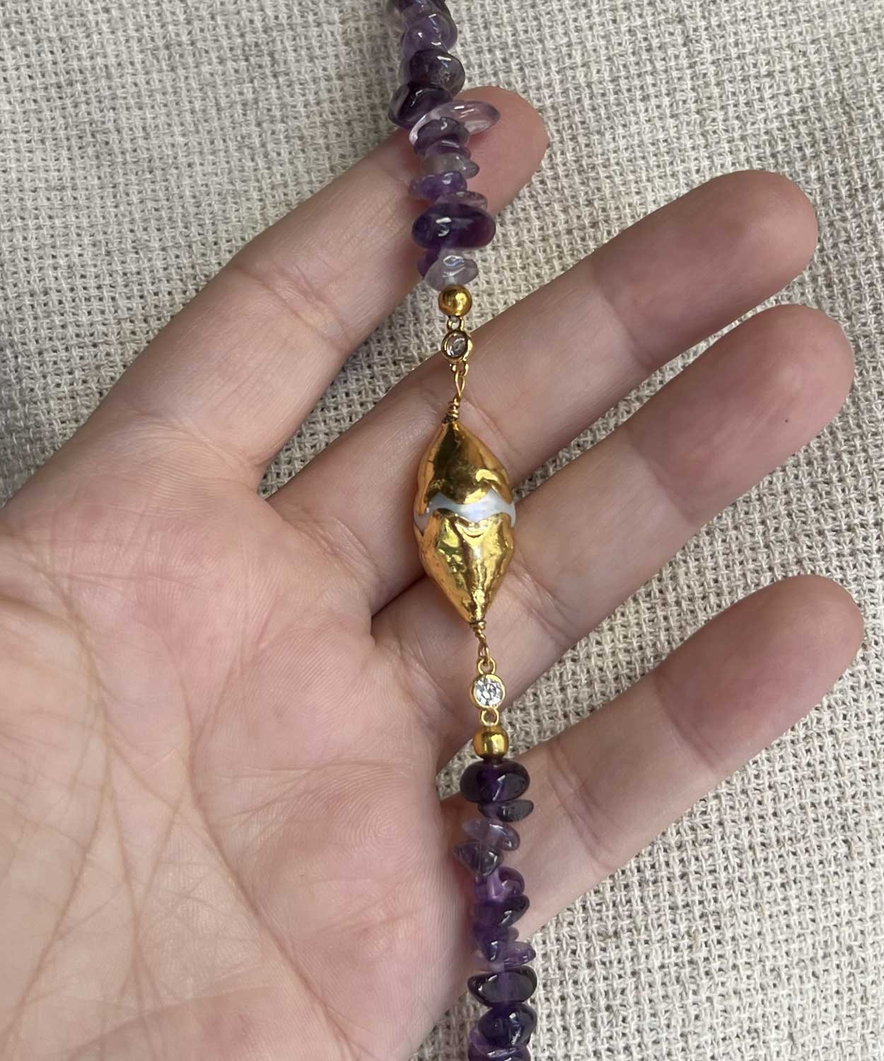 Viorelia Ametist Kolye